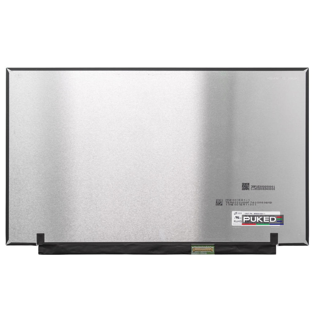 Tela lcd Fina Para Laptop De 14.0'MNE001EA1-4 MNE001EA1-1 NE140QUM-N61 N6A UHD 3840x2160 500nits HDR400 100 % DCI-P3 IPS