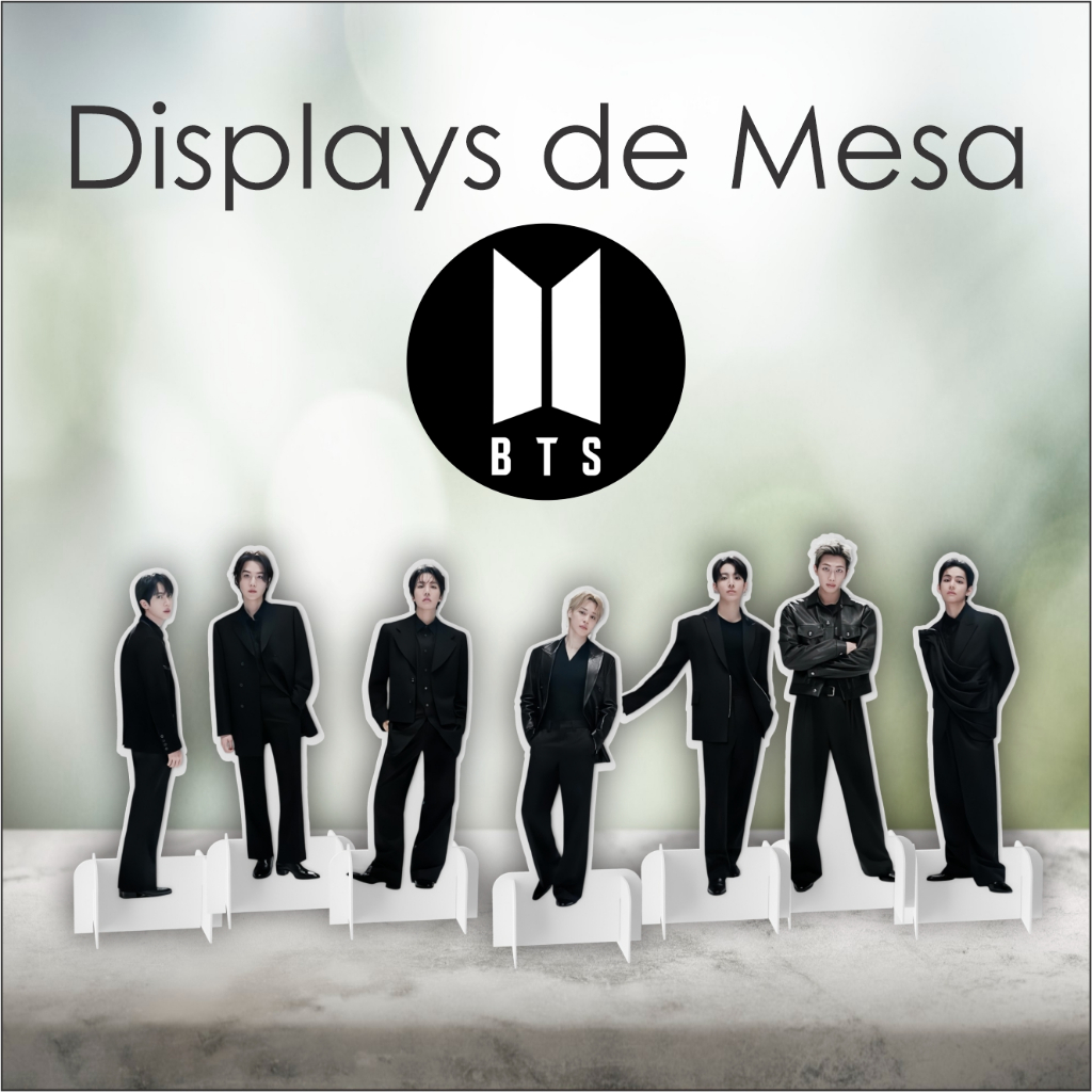 Kit Display de mesa BTS KPOP Festa Decoração Infantil