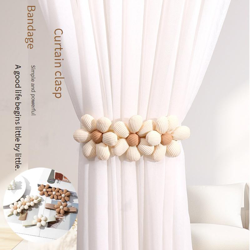 Decoração Nórdica De Quarto Em Forma De Flor Cortina Tieback-Clipe De Fivela De Janela Para Crianças , Display Sala De E