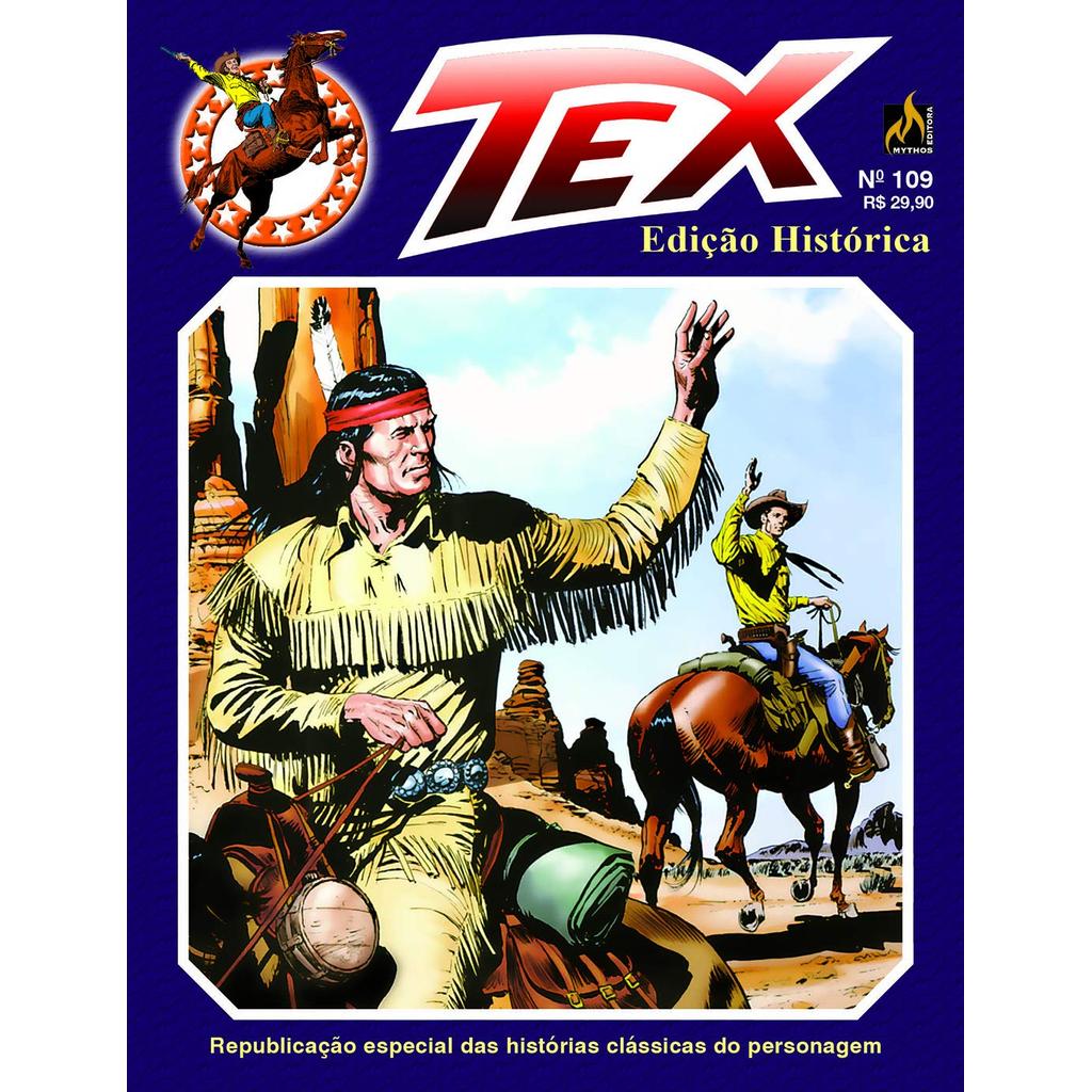 Tex edição histórica Nº 109 - Gian Luigi Bonelli, Erio Nicolò