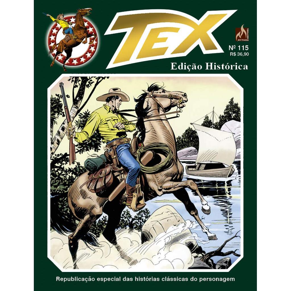 Tex edição histórica Nº 115 (346 páginas) - Gian Luigi Bonelli, Erio Nicolò