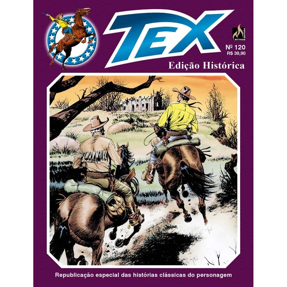 Tex edição histórica Nº 120 - Gian Luigi Bonelli, Erio Nicolò