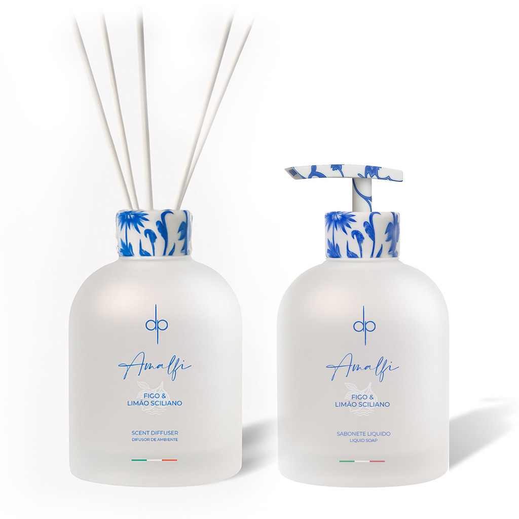 Kit Difusor e Sabonete I Amalfi Verão Italiano (Cítrico) DP