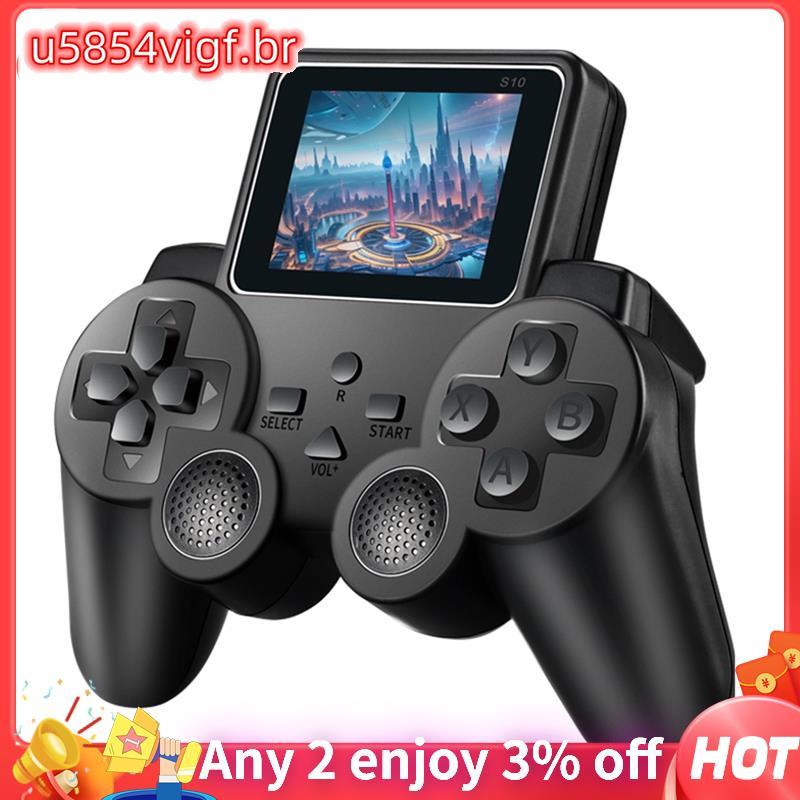 S10 Console De Videogame Portátil 2.4-GHz Gamepad Controlador 520 Jogos Retro Handheld Player Dispositivo De Saída AV