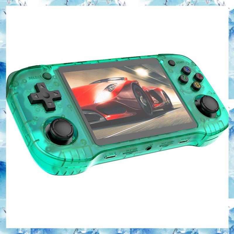 [Bcd] R46H Mini Retro Handheld Game Console Machine Player Tela De 4.2 Polegadas Suporte 10 + Emulador 64G Memória A