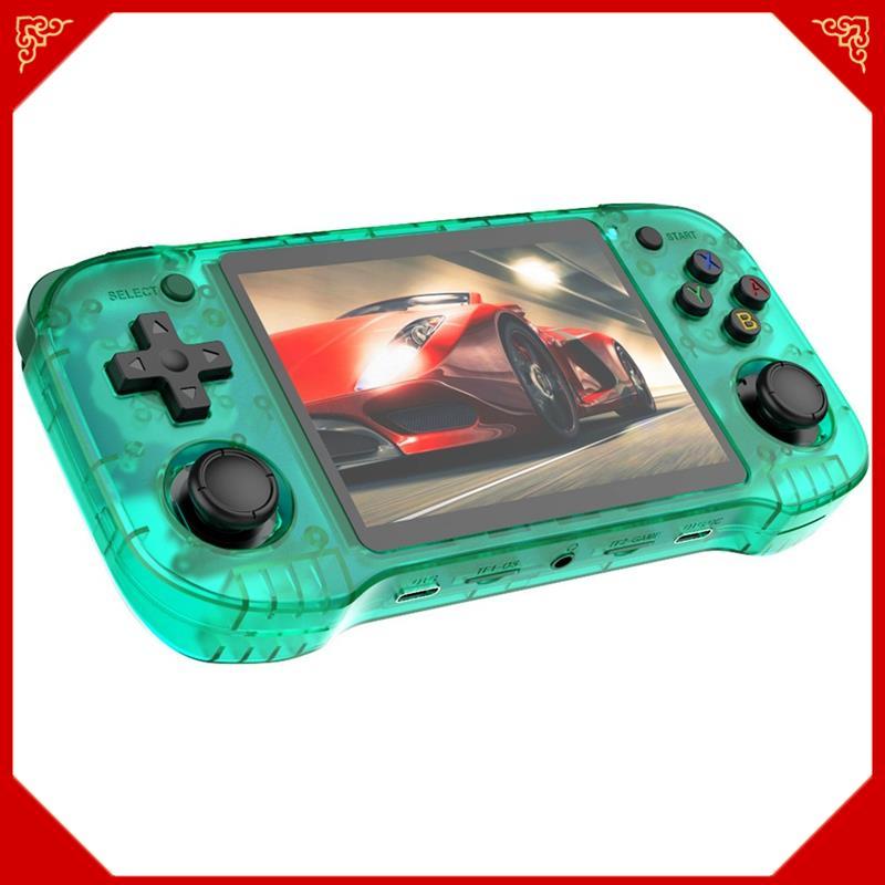 R46H Retro Handheld Game Console Máquina Jogador De Jogo Tela 4.2 Polegada Suporte 10 + Emulador 64G Memória A
