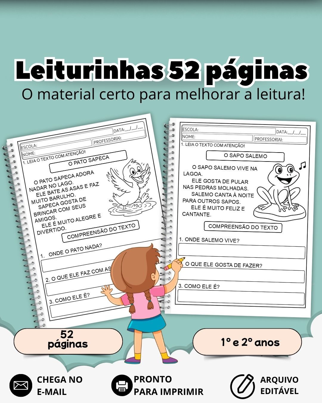 Leiturinha 1 e 2 ano