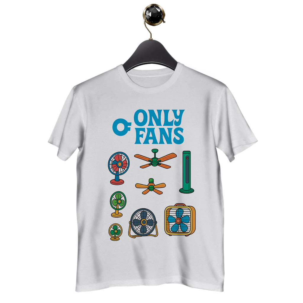 Camiseta Meme Engraçada Sites Adultos OnlyFans Privacy Ventilador