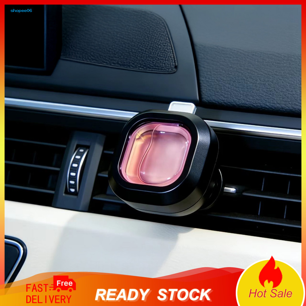 Car Fragrance for Commute Air Freshener Vent Clip 4pcs Clips – Wind-powered Scent Diffuser with Breathable Membrane fo