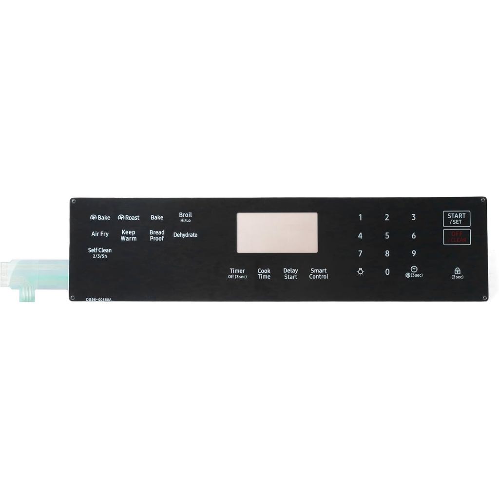 DG96-00850A Membrane Switch Touch Pad Compatible with Samsung Range Oven NX60A6111SS NX60A6711SS/AA-00 NX60A6711ST/AA-00