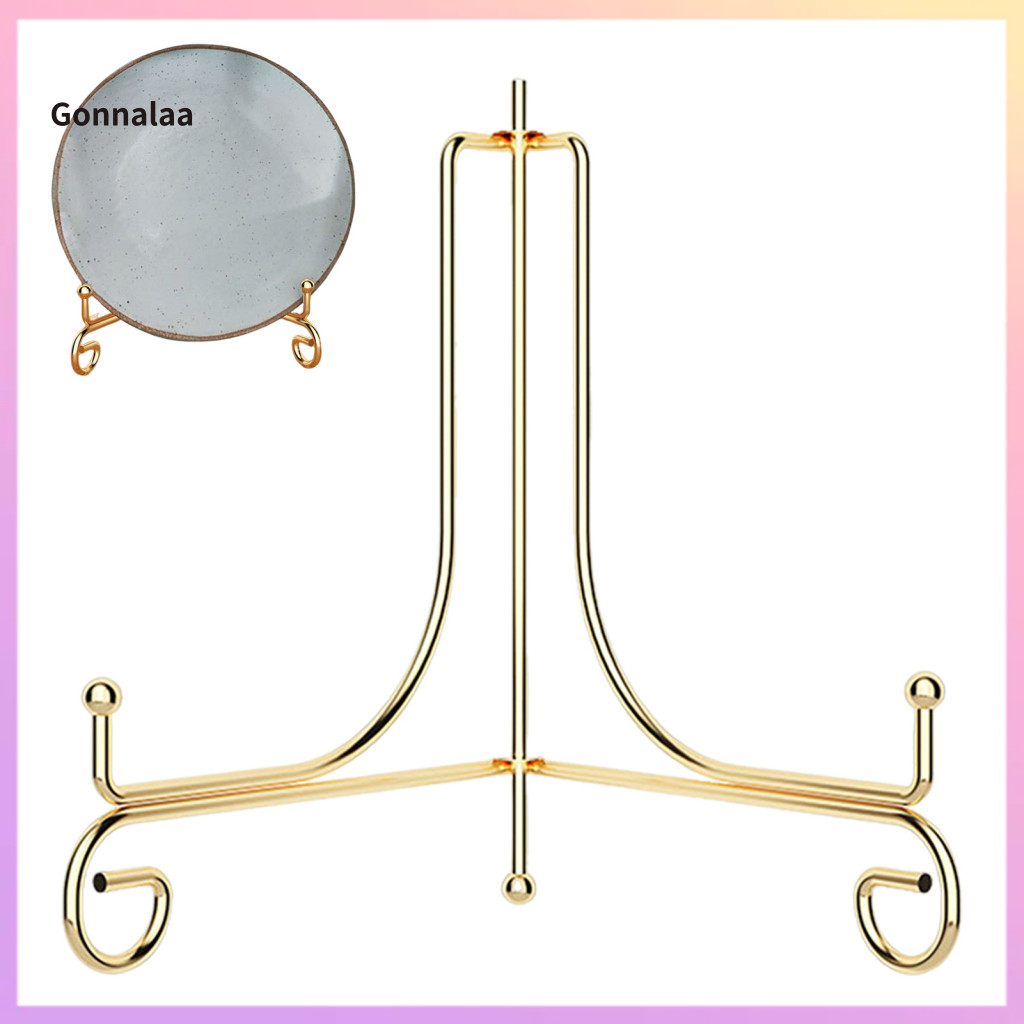 Foldable Plates Display Rack Strong Load-bearing High Stability Storage Organizer Portable Kitchen Holder for Efficient