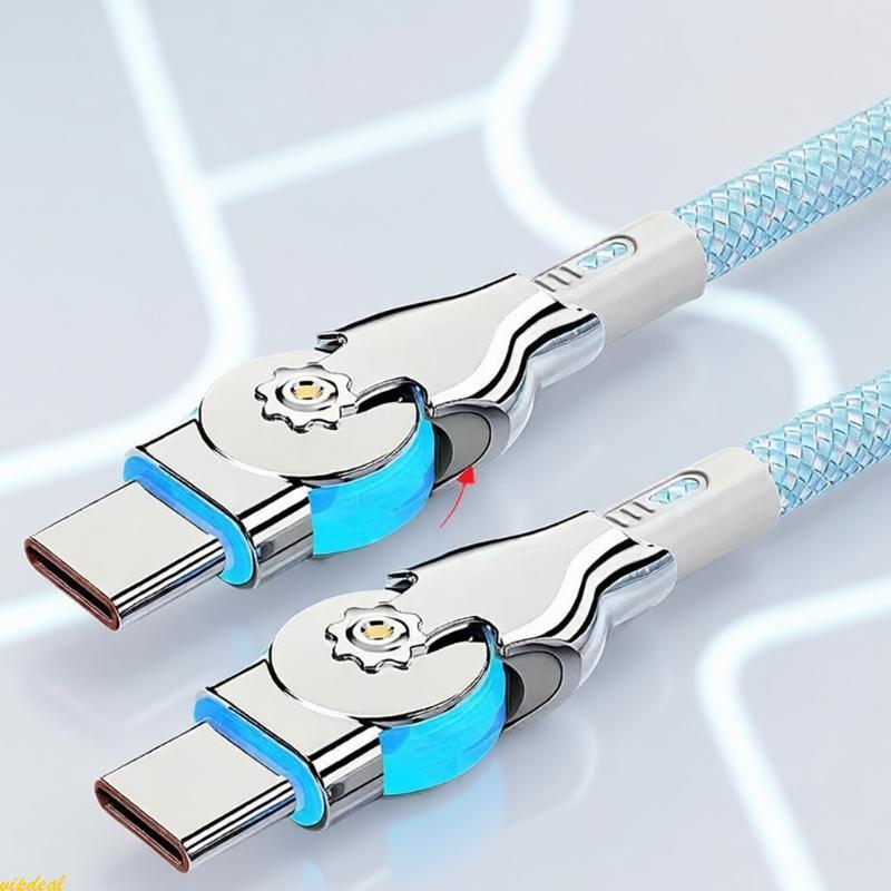vipdeal Carregadores USB C Duas Cabeças 66W Power Para Telefones E Laptops