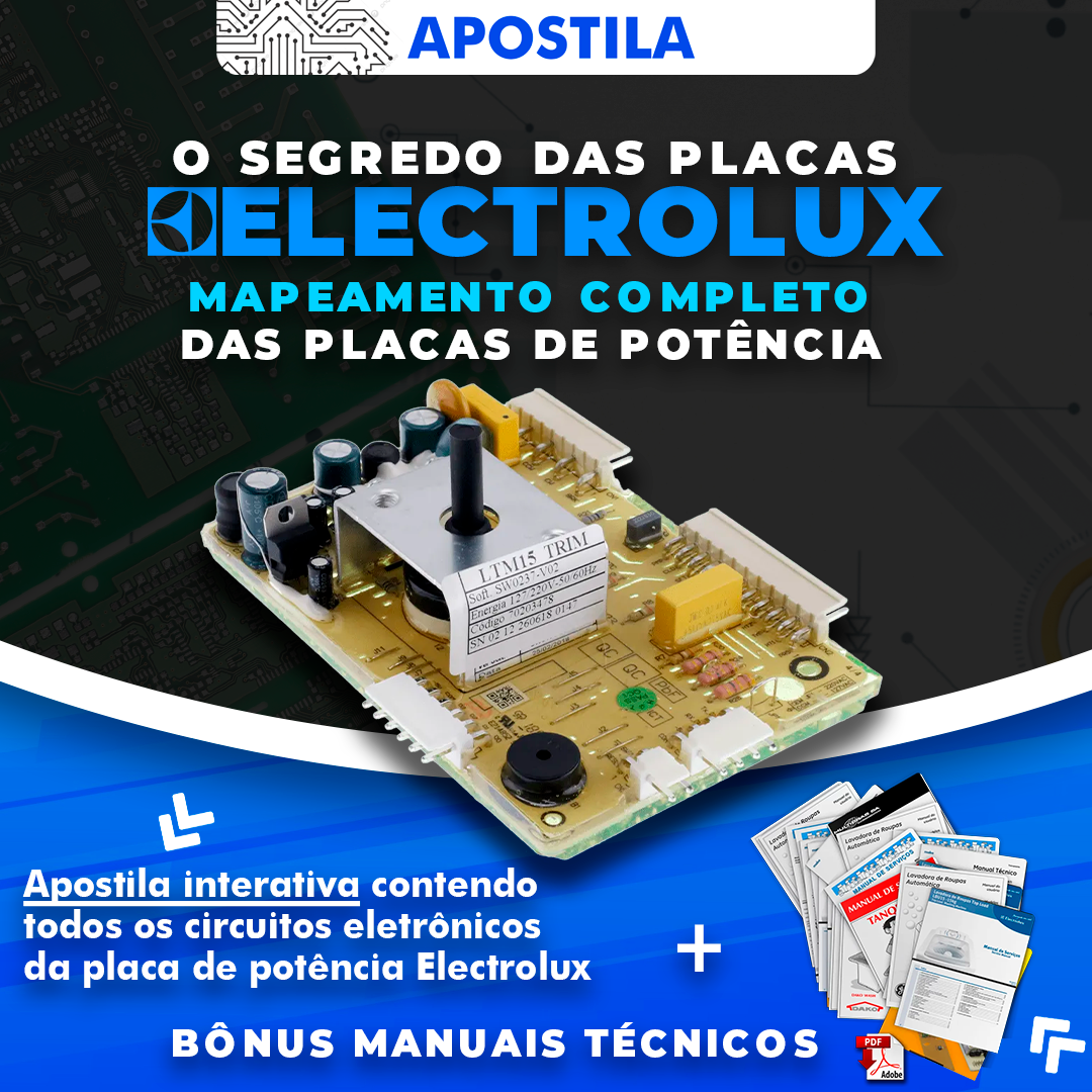 APOSTILA SEGREDO DAS PLACAS ELECTROLUX