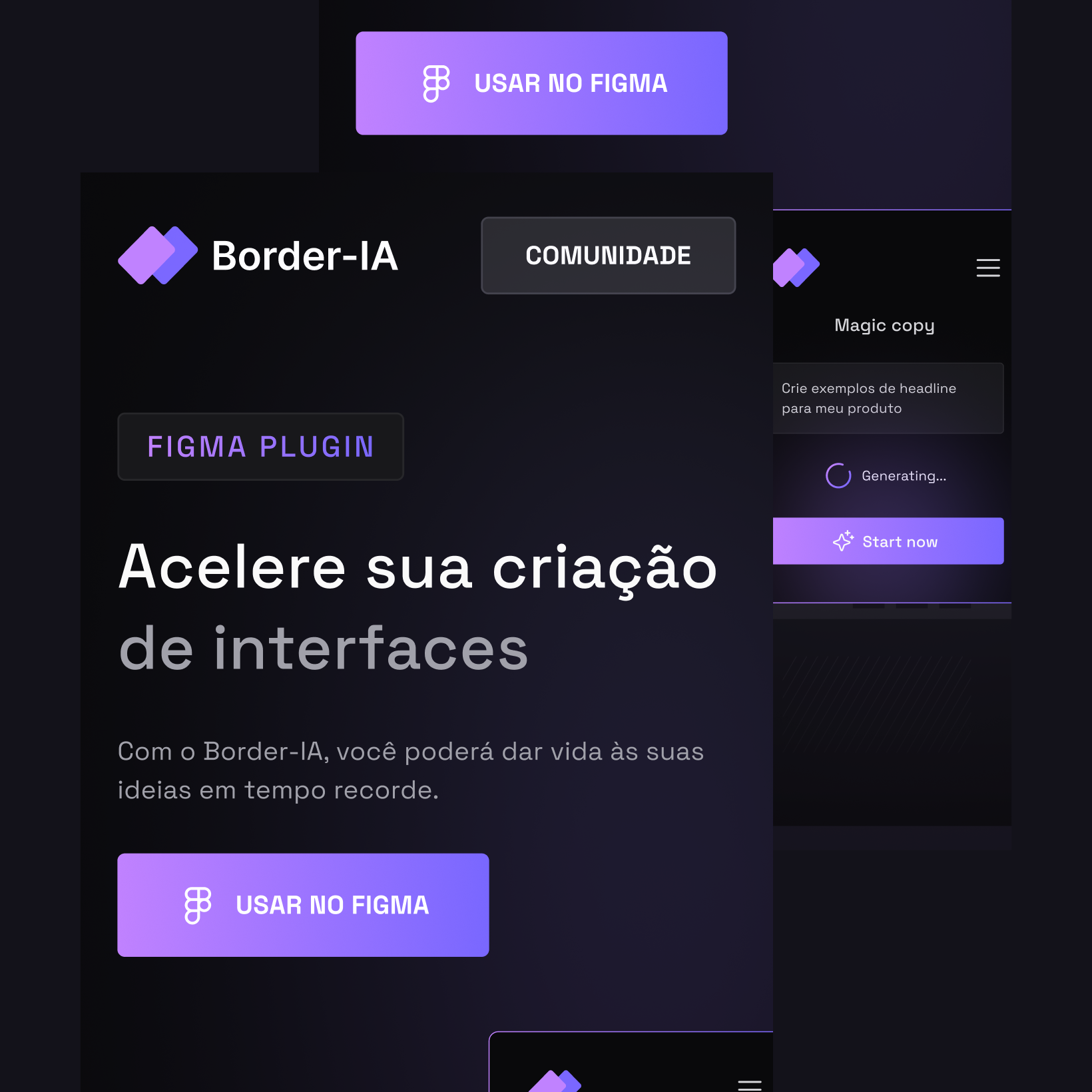 Projeto - Landing page Border-IA