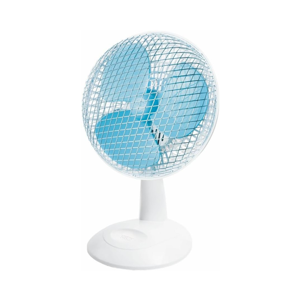 Mini Ventilador Personal Fan 18cm Mesa Branco Azul 20w Fame
