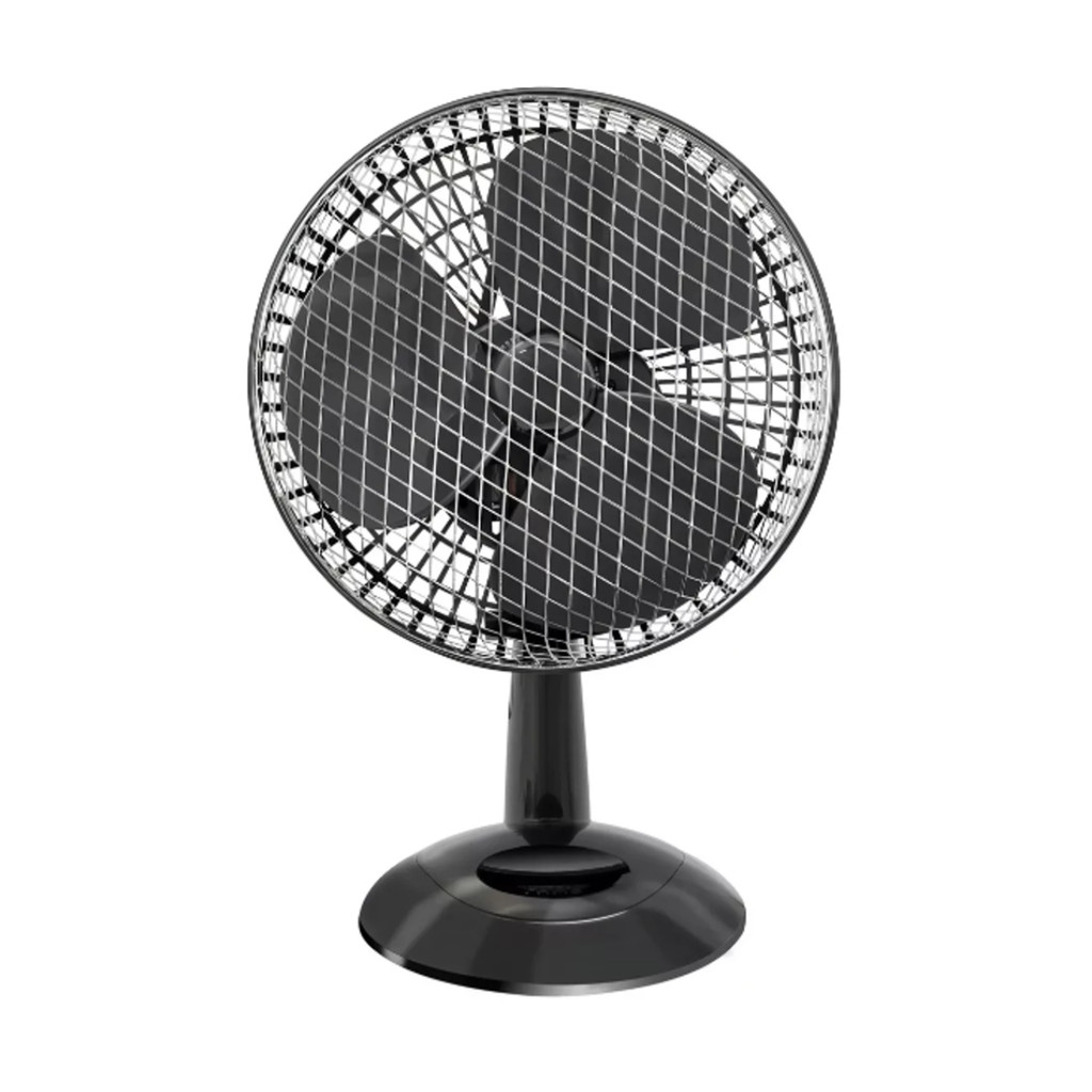 Mini Ventilador Personal Fan 18cm Parede Mesa Preto 20w Fame