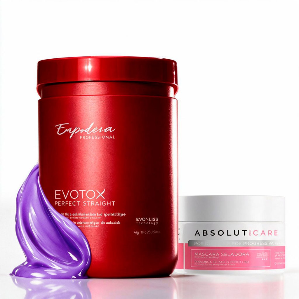 Btox Orgânico Reparador Empodera Perfect Straight l Máscara de Tratamento Capilar