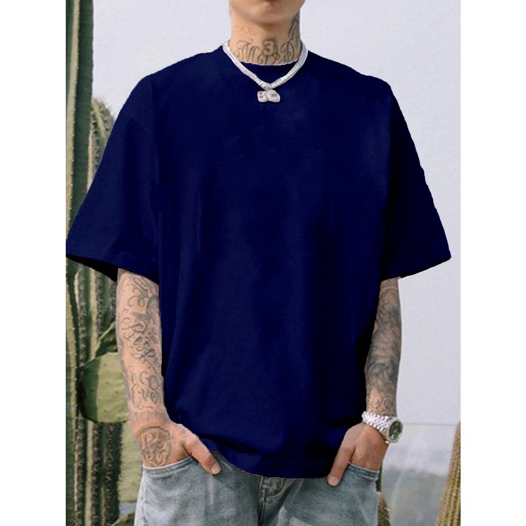 Blusa Old School Estilosa Street Wear Simples Camisa Oversized Life Style Lisa Tecido Confortável S