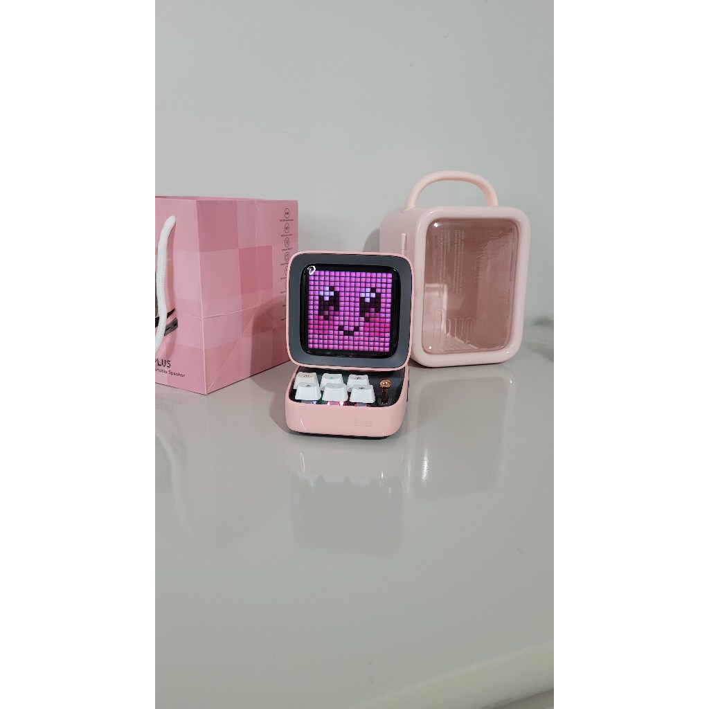 Divoom Ditoo Plus Pixel Art Game Pink