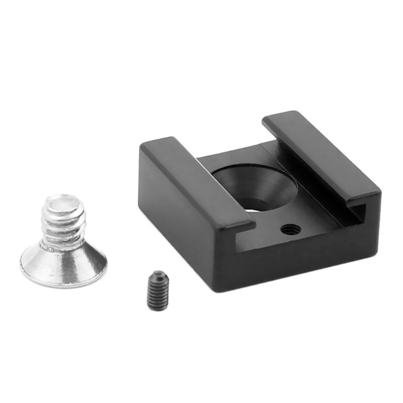 Bmico Camera Shoe Mount Suporte Microfone Vídeo LED Luz Para DSLR