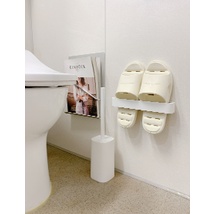 [Salimroom] Shoes Rack Hanger Indoor Wall Mount Hanging White Gray Bathroom Slipper De Entrada