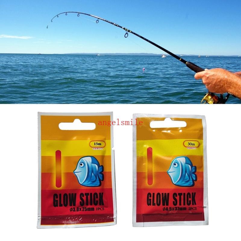 Fishing Glow Sticks Fluorescente Red-Rod-Tip Night Light