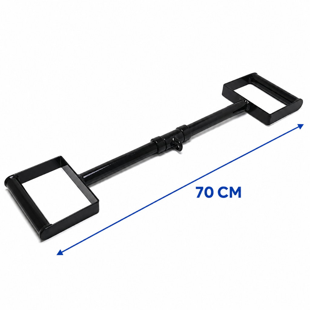 Puxador Barra Pulley Pegada Neutro Reto Com Giro