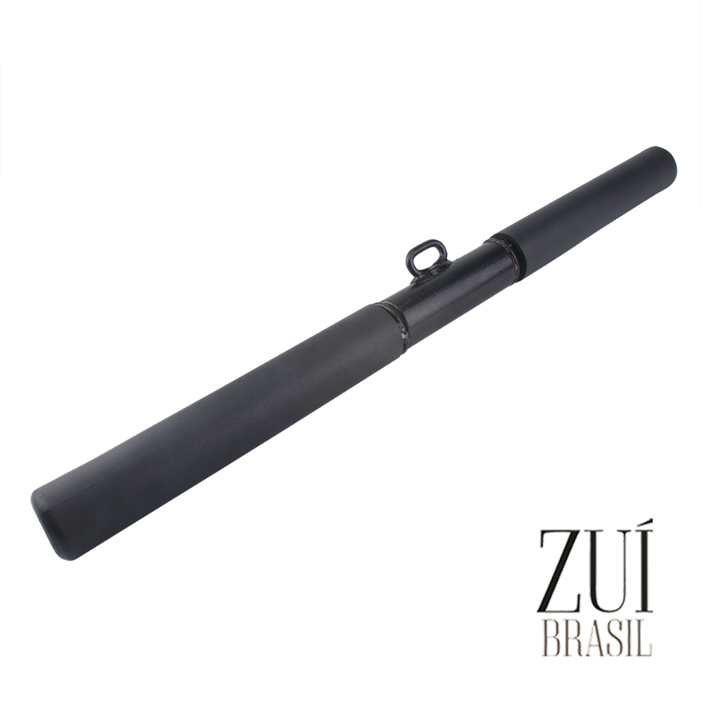 Barra Puxador Reto com Giro 50cm Triceps Musculação Crossover Pulley Fitness Profissional