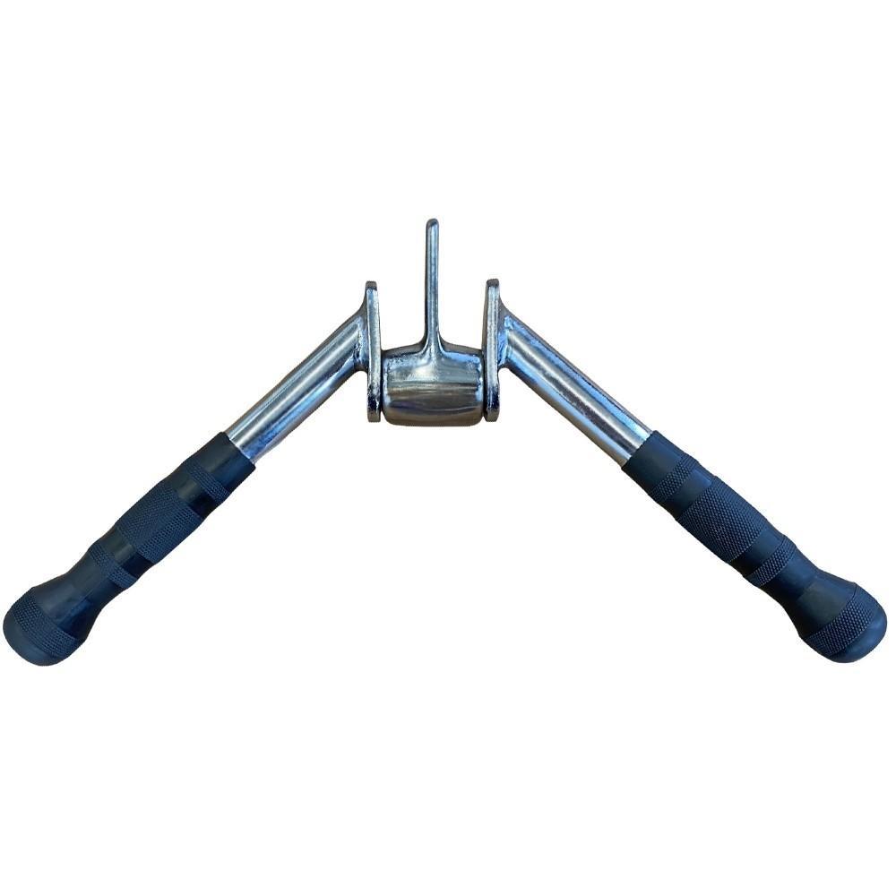 Puxador Pulley Triceps Barra V Articulado C/ Rolamento