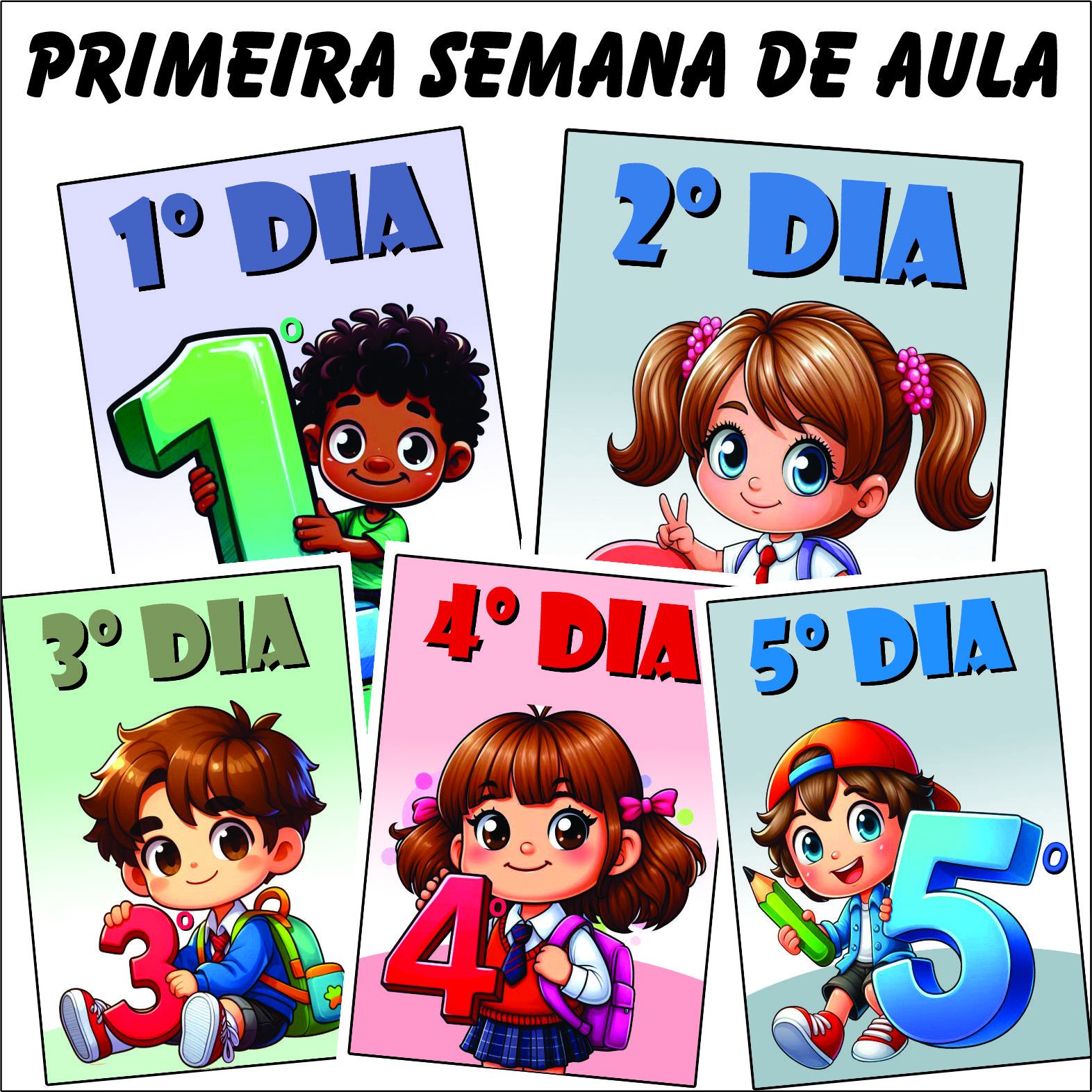 Planejamento da primeira semana de aula