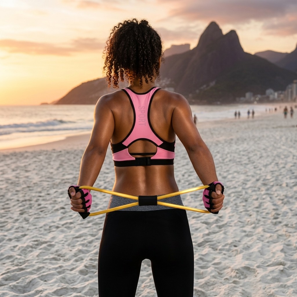 Extensor de Tensao Elastico Vertical Cross Tube Academia Treino Casa Condicionamento Fisico Flexibilidade