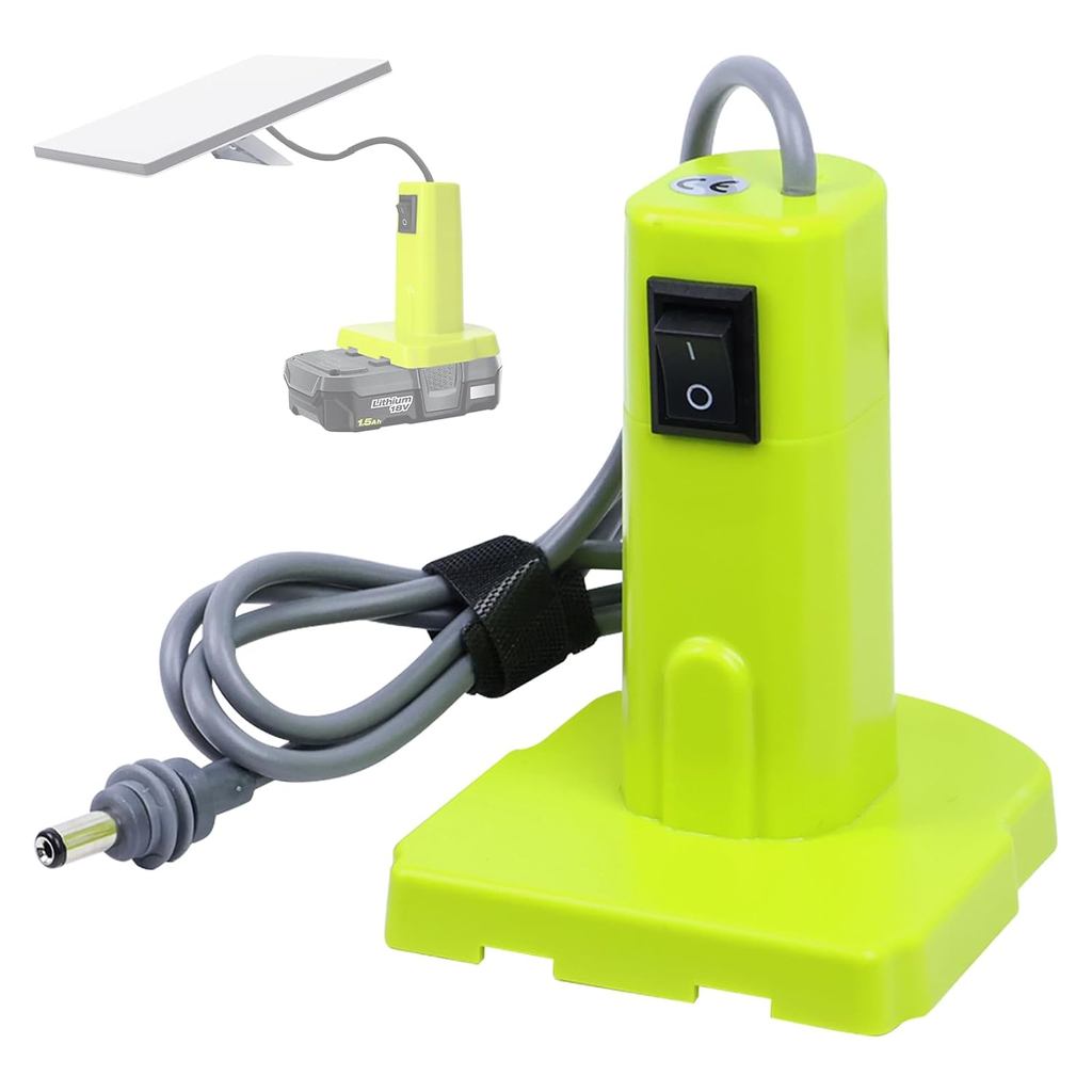 3.2FT Battery Adapter and Power Cable Compatible with Ryo.bi Batteries, Adapter Power Cable Cord for Starlink Mini, Plug