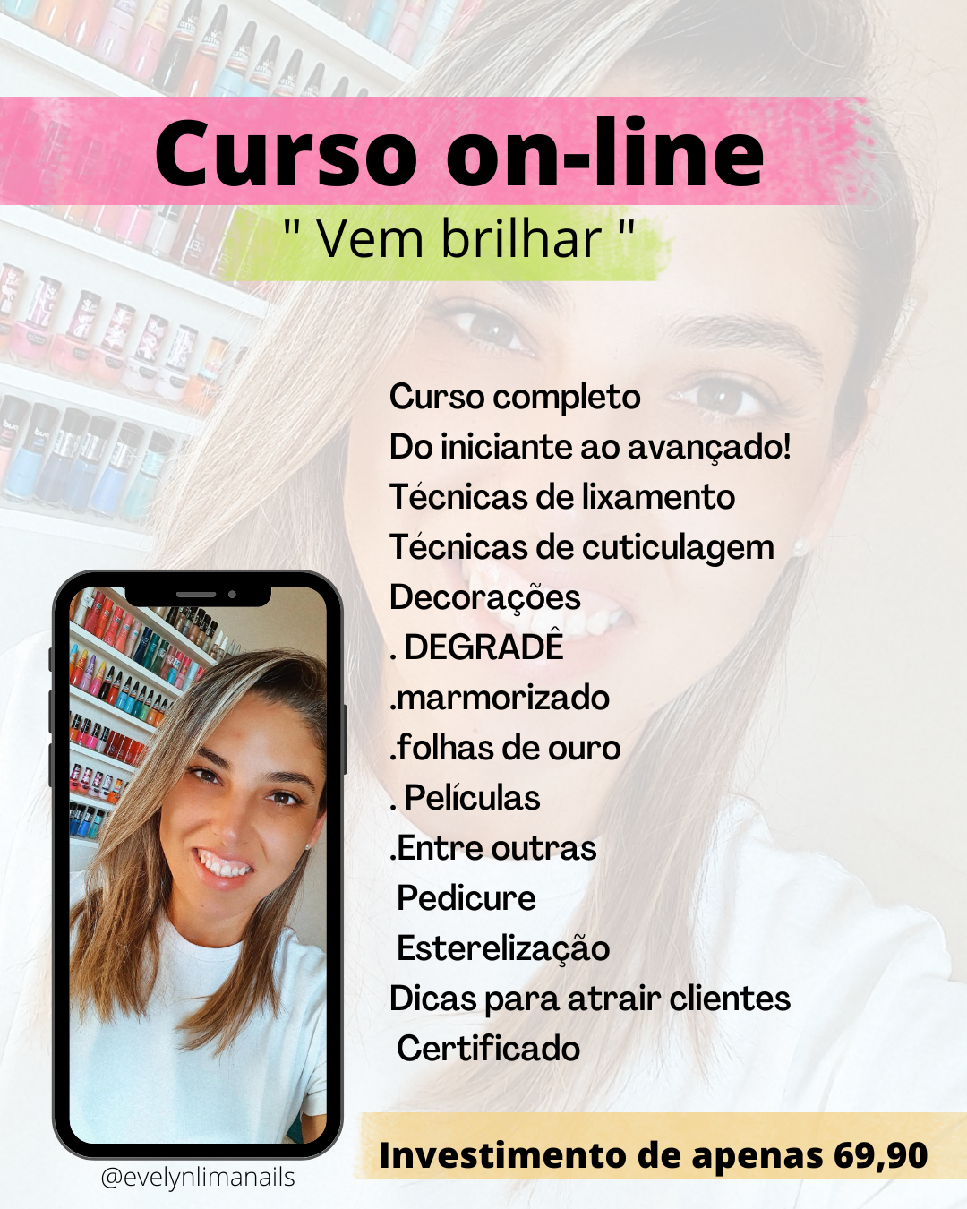 Curso de manicure e pedicure