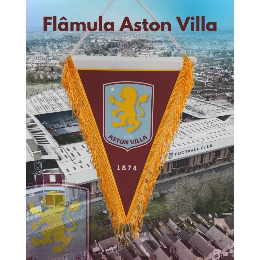 Flâmula Decorativa Aston Villa