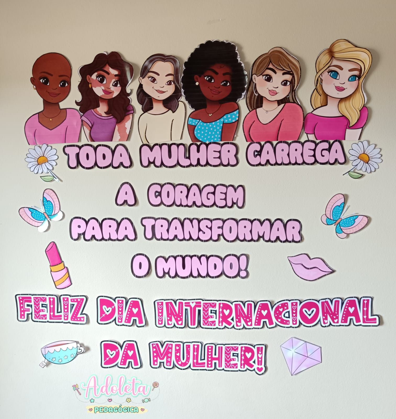 Painel Dia internacional da mulher