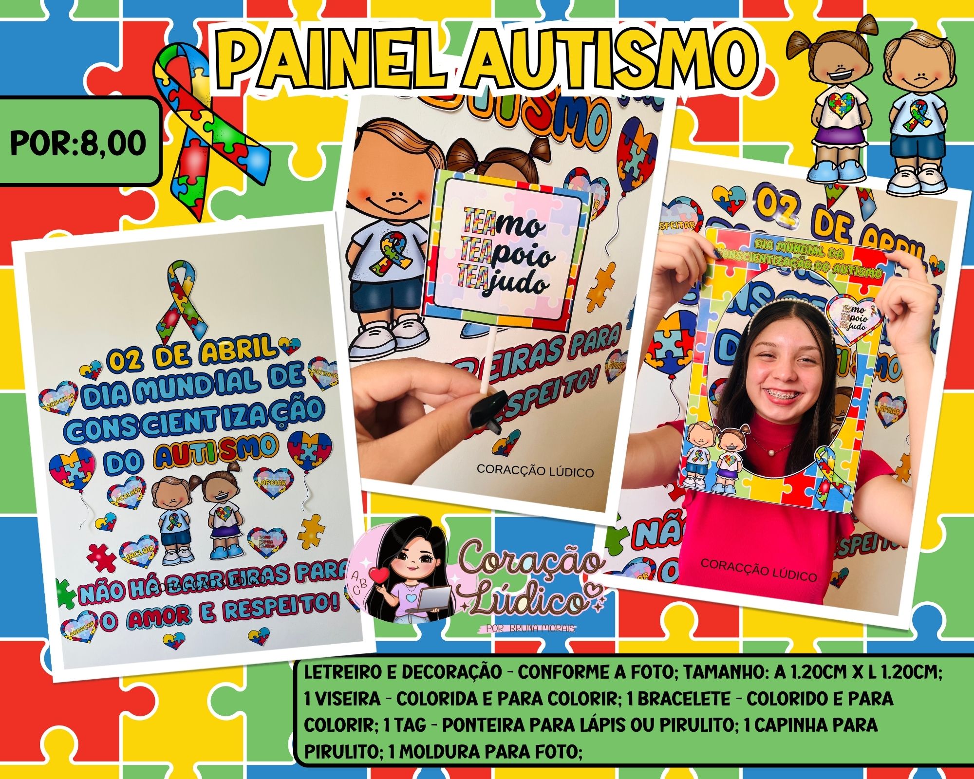 ????Painel - Dia Mundial de Conscientização do Autismo