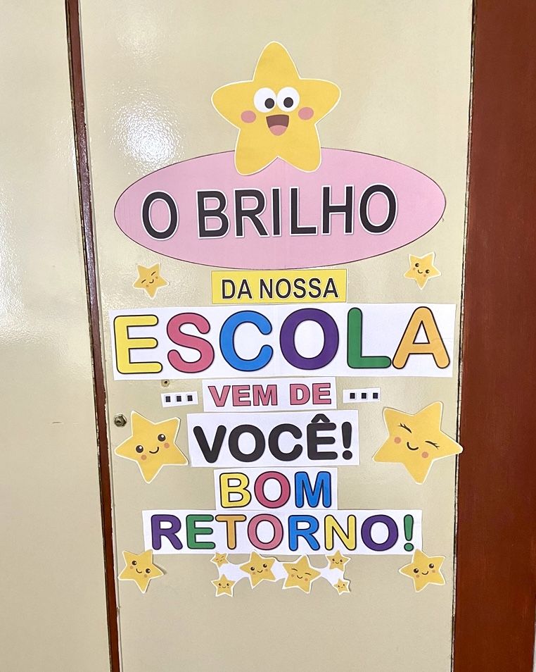 Painel de Porta -Volta Às Aulas