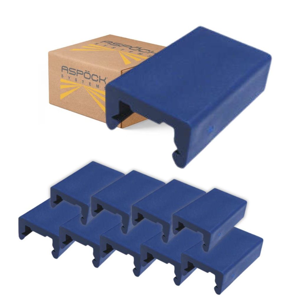 CONJUNTO 10 TAMPAS CONECTOR PP LANTERNA ASPOCK ORIGINAL PARA RANDON EMENDA FIIO DOUBLE CLICK