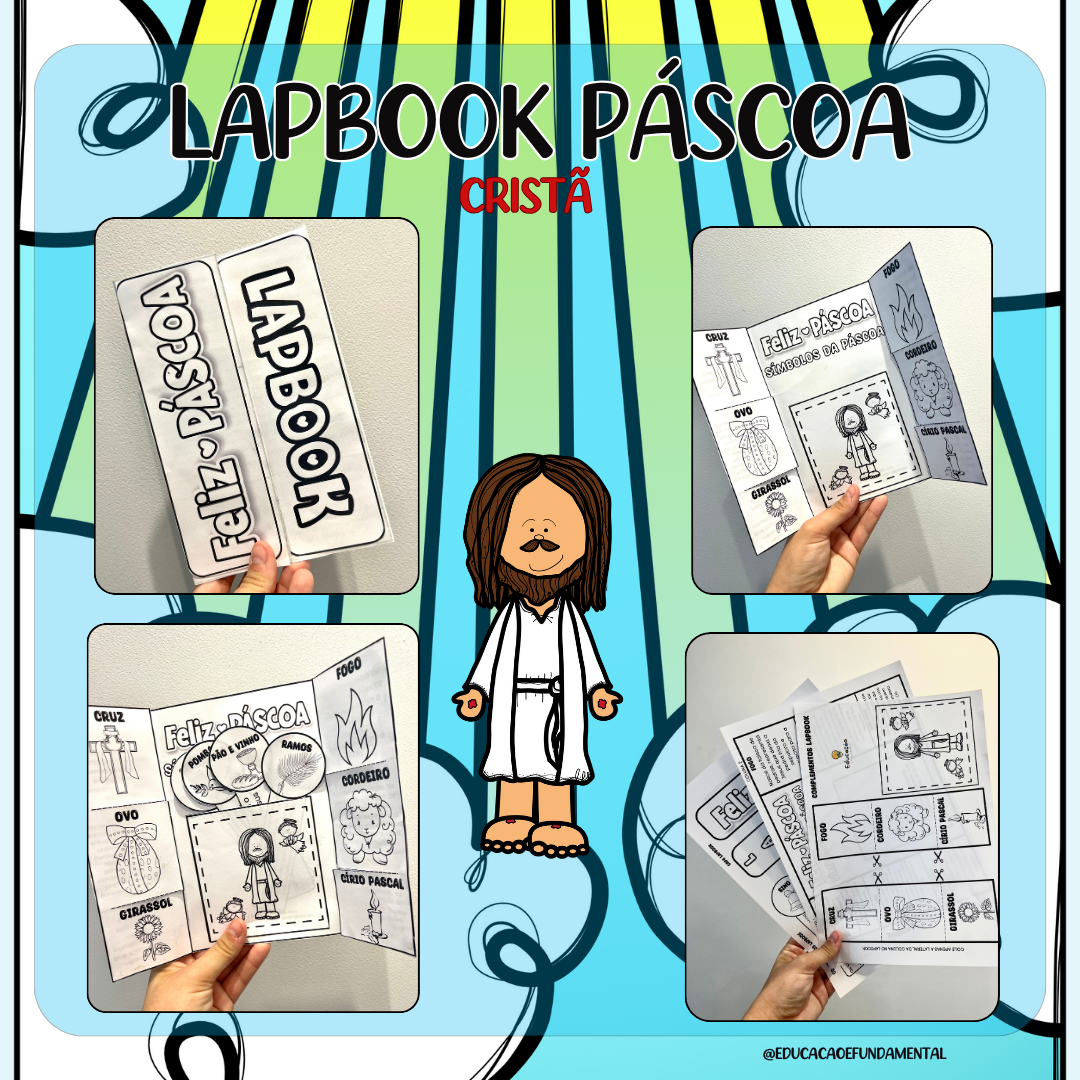 LAPBOOK PÁSCOA CRISTÃ