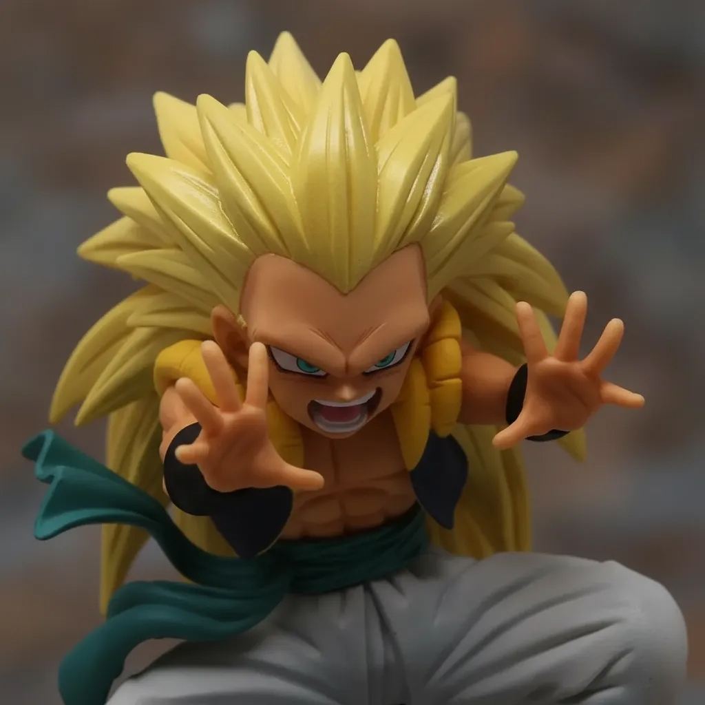 Figure Gotenks SSJ3 Dragon Ball Super Banpresto Original Lacrado 10cm PVC Colecionável