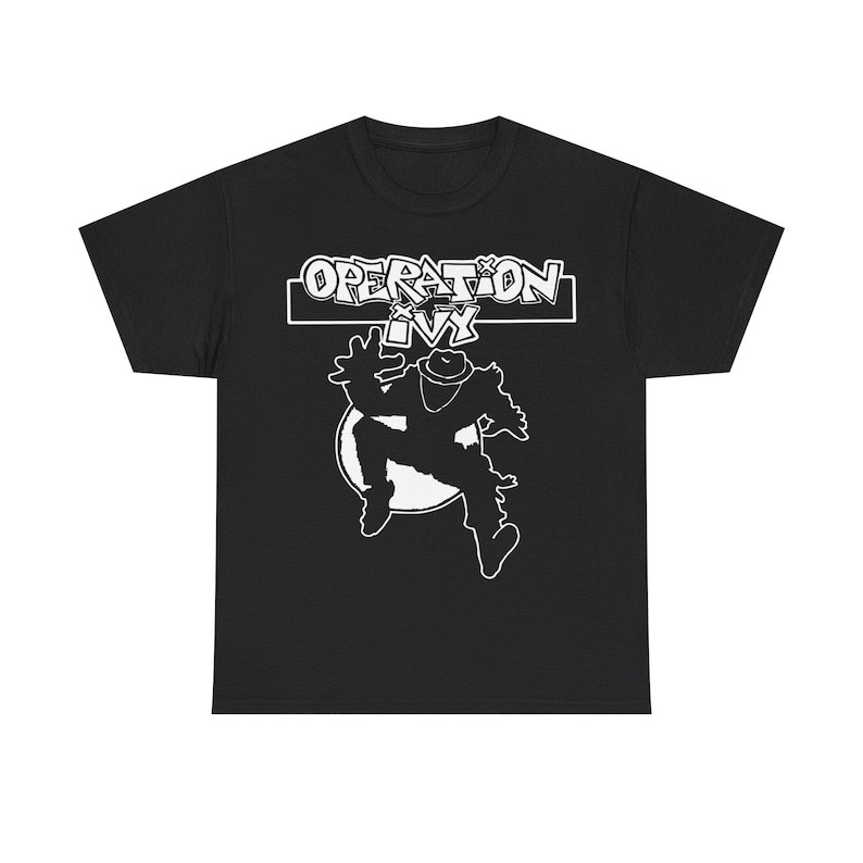 Music.Soul Camiseta Unissex Operation Ivy Banda Ska Punk Estampa Moderna Confortável Atemporal Casual