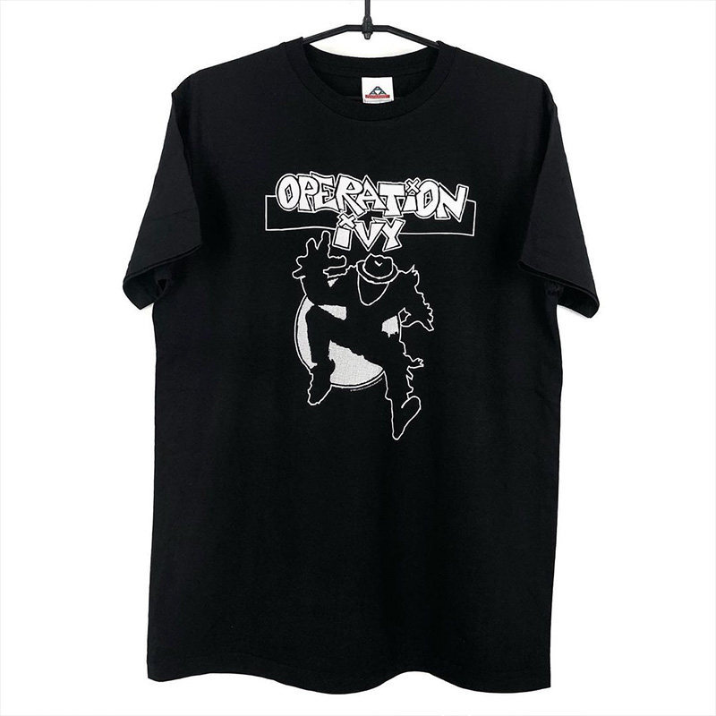 Music.Soul Camiseta Unissex Operation Ivy Banda Punk Rock Estampa Retrô Confortável Autêntica Estilosa Casual