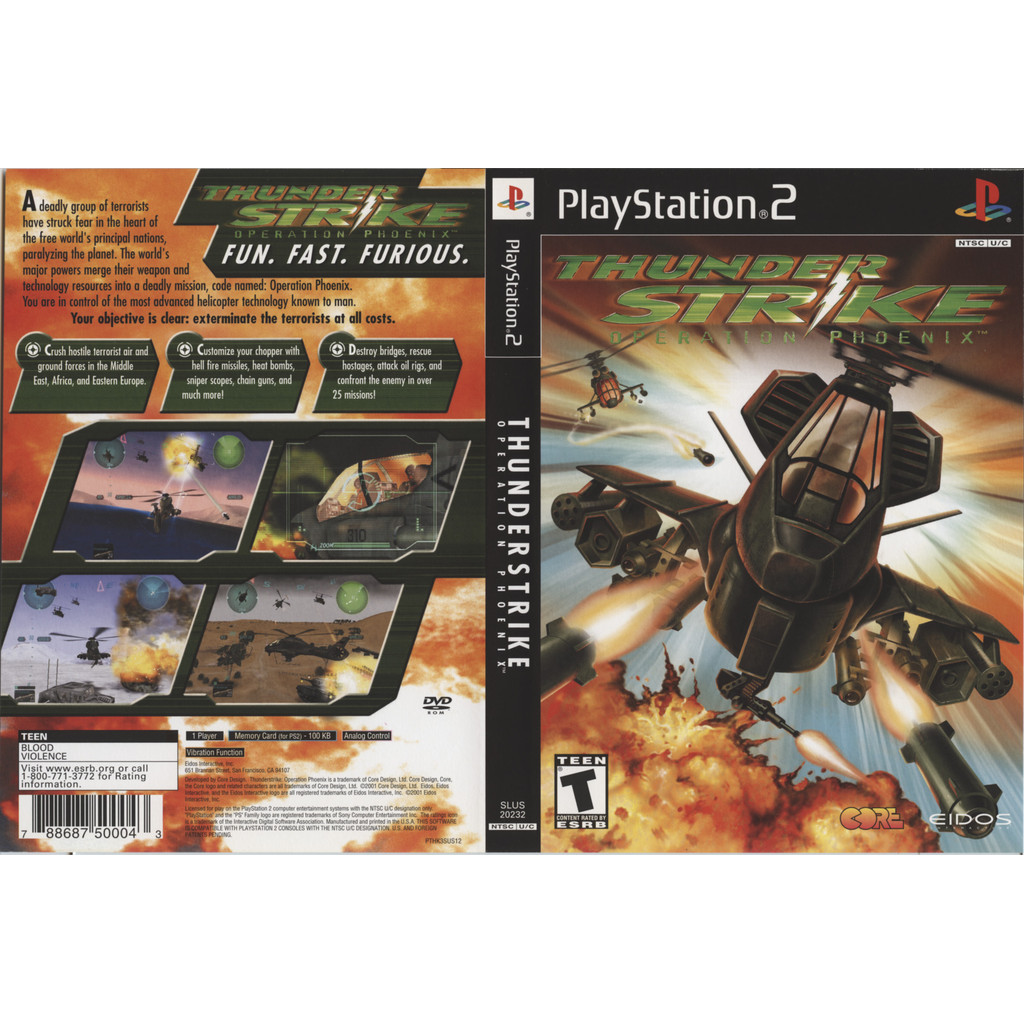 Thunderstrike- Operation Phoenix - PS2