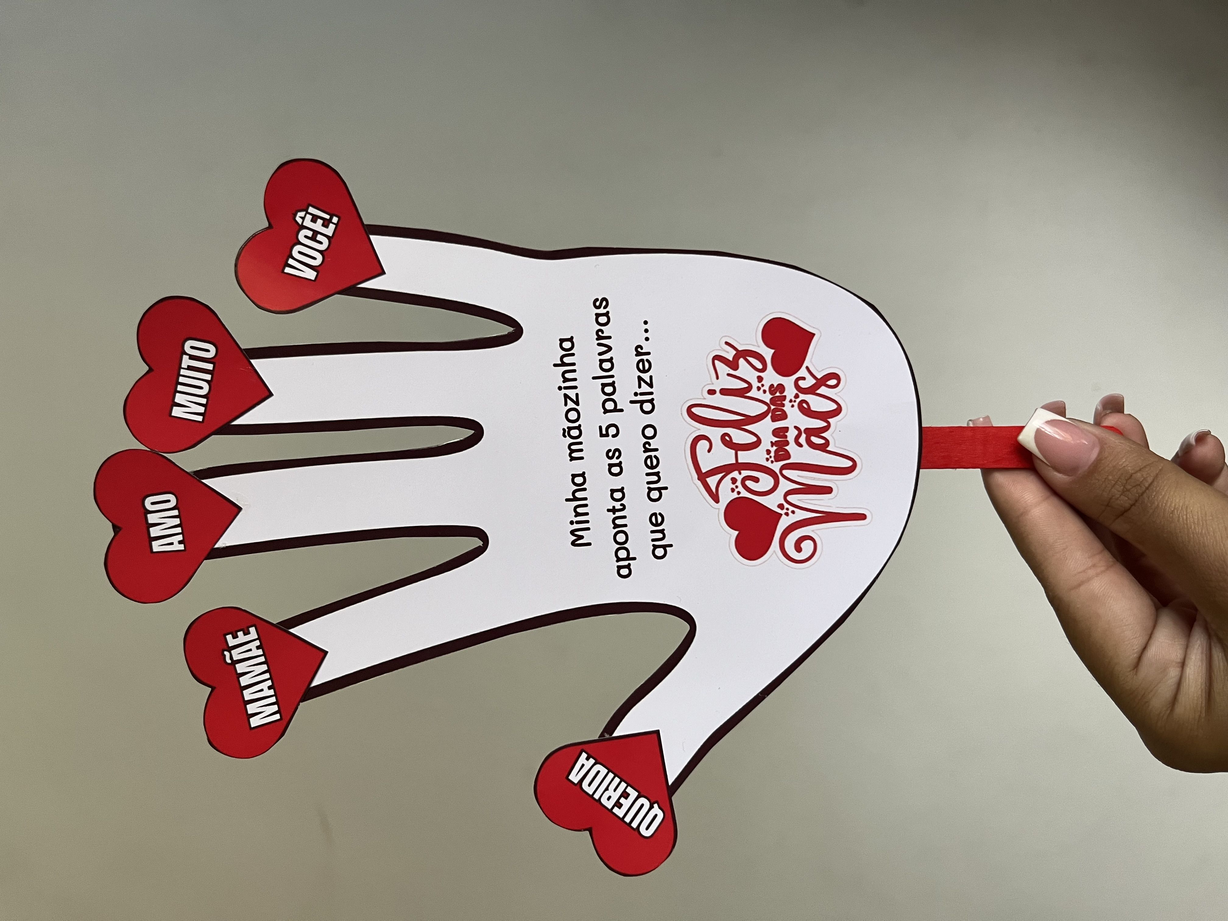 Mãozinha Dia das Mães