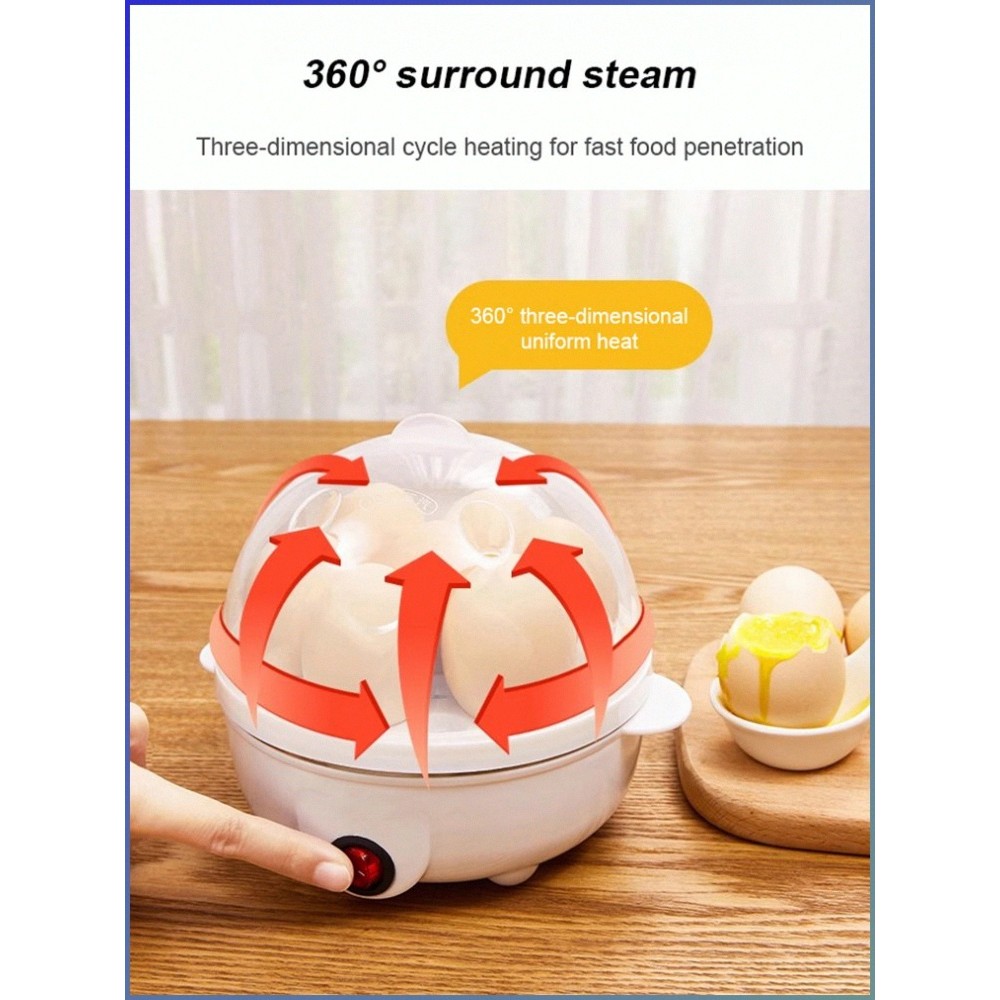 Steamed Egg Cookware Simple Operation Multilayer Egg Steamer High Temperature Resistance