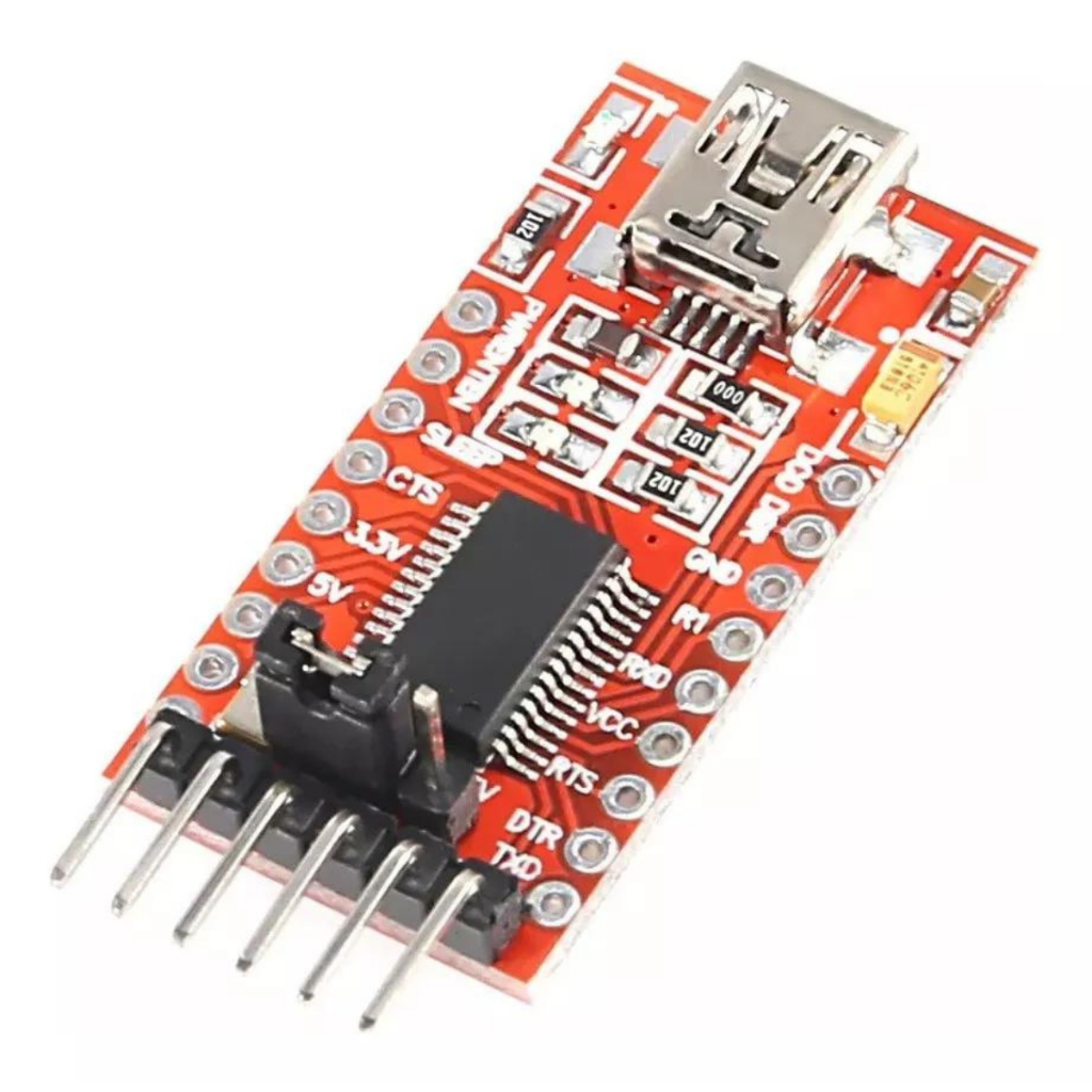 Conversor Ftdi Usb Serial Rs232 Ft232rl Ttl 5v 3v3 Arduino