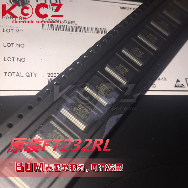 FTDI novo original FT232RL-REEL Interface IC controlador USB porta Serial Chip original ft232rl