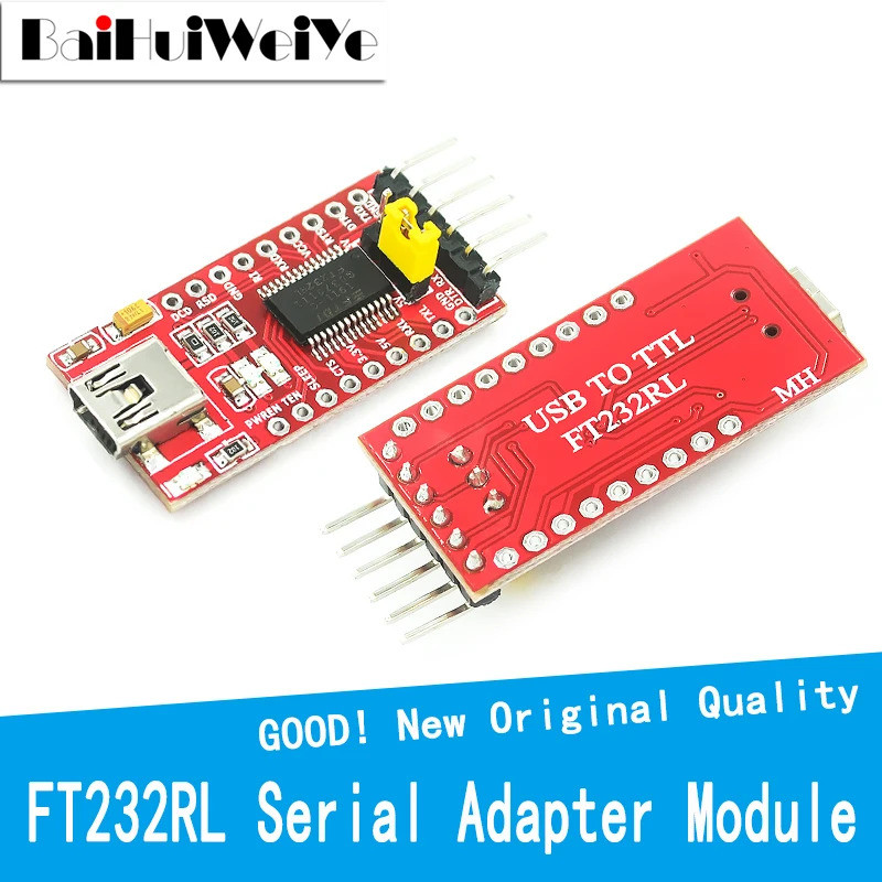 1PCS FT232RL FTDI USB 3.3V 5.5V para Módulo Adaptador Serial TTL Mini Porta para Arduino FT232 Pro Mini USB para TTL 232