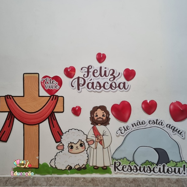 ✨️Painel Páscoa Cristã✨️