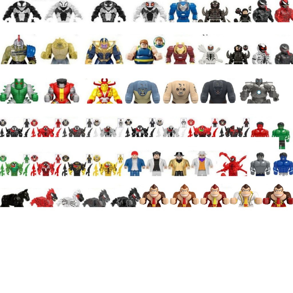 Brinquedos Educativos Para Crianças Assembled Doll Toys mini Blocos De Construção Modelo